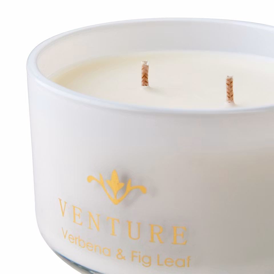 VENTURE Doftljus Verbena & fig leaf, Vit