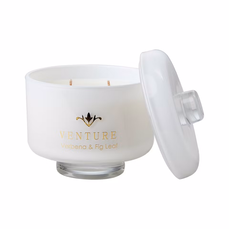 VENTURE Doftljus Verbena & fig leaf, Vit