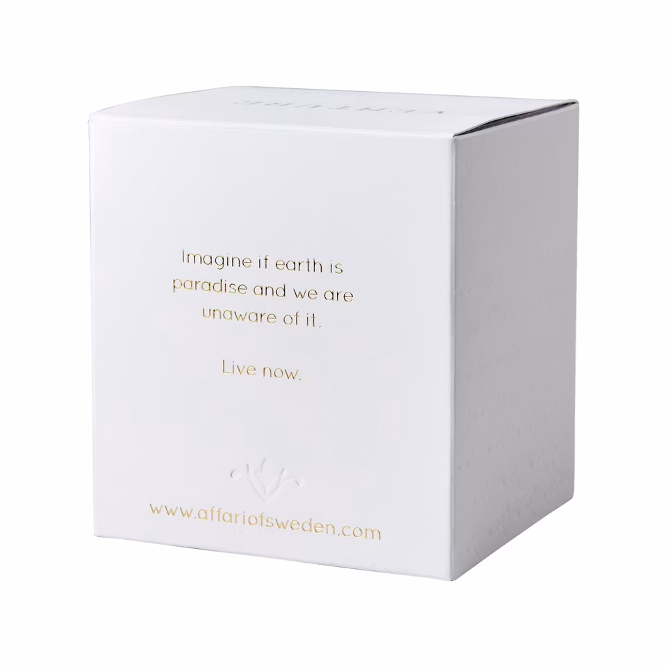 VENTURE Doftljus Lavender, chamomile & neroli, Vit