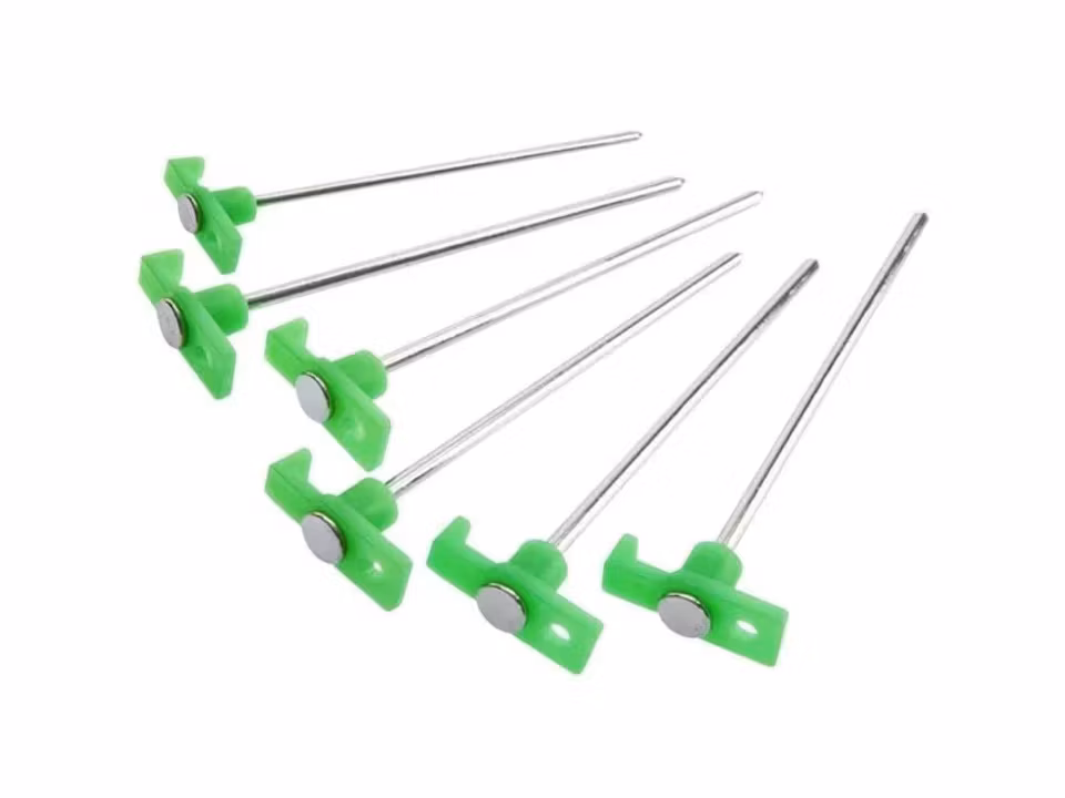 Tältpinne Kraftig Fluorescerande, 5-pack