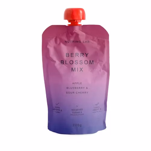 NUTRINOLAB Berry Blossom Mix – Äpple, blåbär och surkörsbär