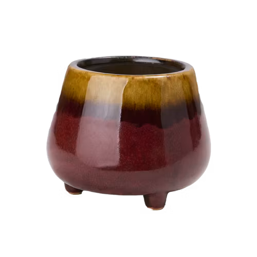 HOMELY Doftljus Vanilla Caramel – Röd/Rost