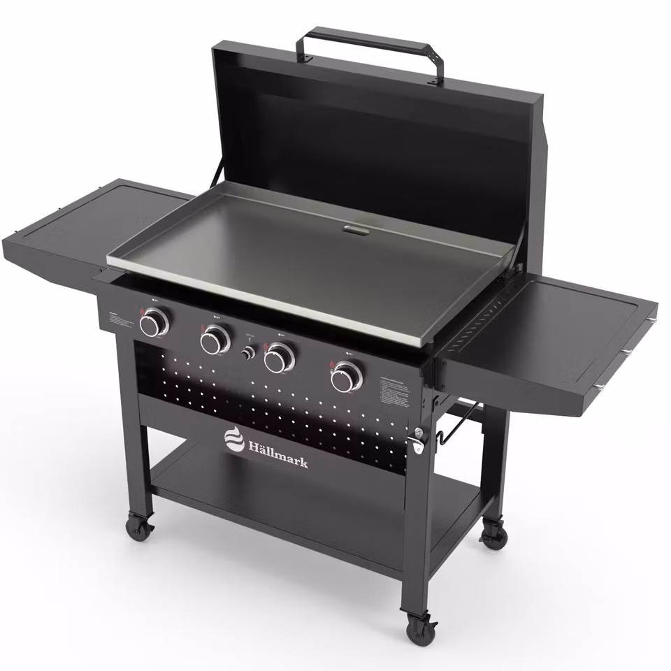 HÄLLMARK STEKBORD MED 4 BRÄNNARE