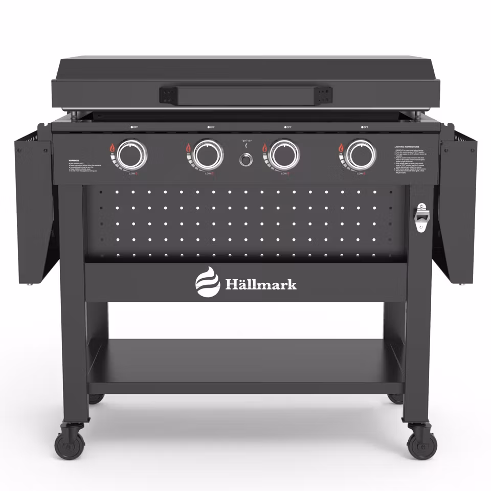 HÄLLMARK STEKBORD MED 4 BRÄNNARE