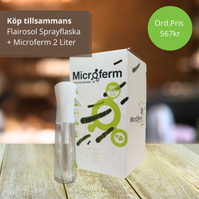 Paket: Microferm 2L + Flairosol Sprayflaska