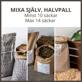MIXA SJÄLV HALVPALL 10-14 säckar