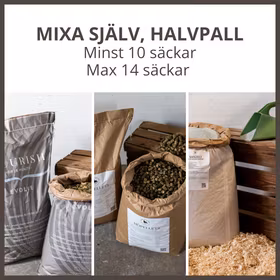 MIXA SJÄLV HALVPALL 10-14 säckar