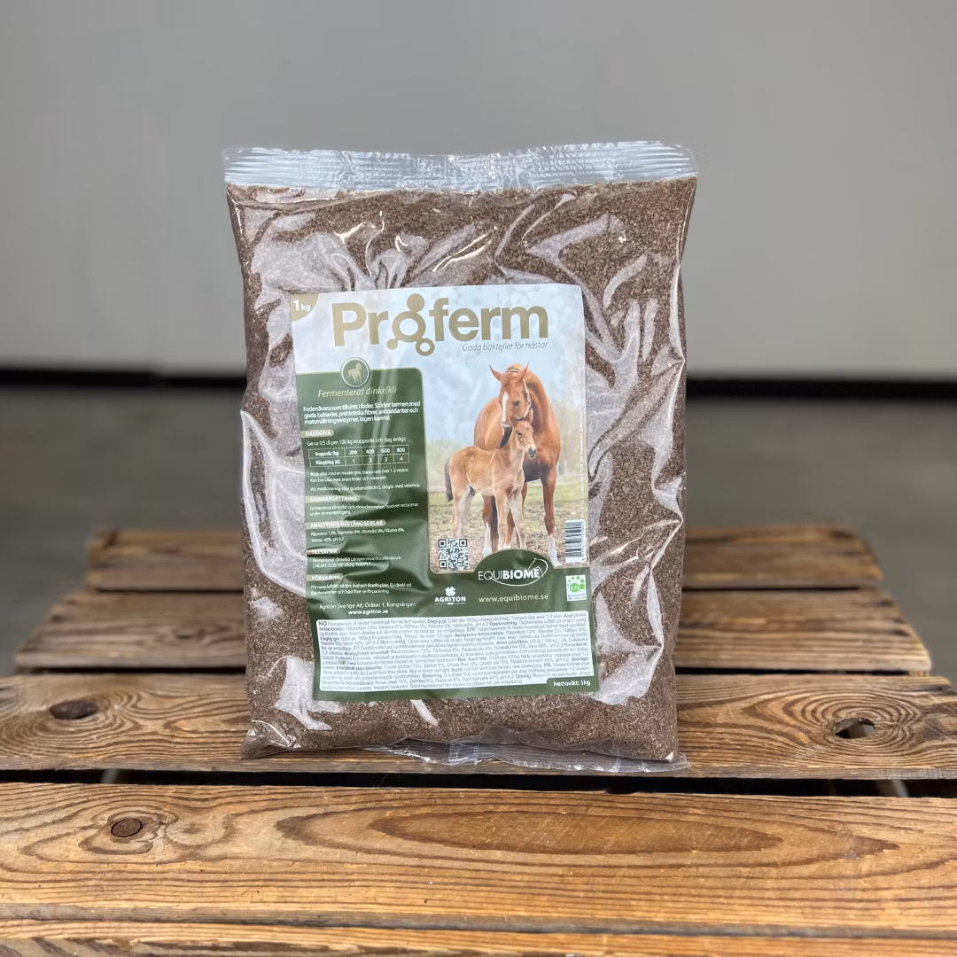 Proferm, Prebiotika och goda bakterier för din häst