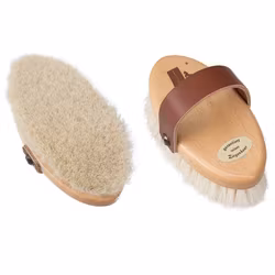 Ryktborste liten i ädelträ m gethår 1d93