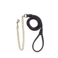 Kentucky Leather Chain Lead 270CM