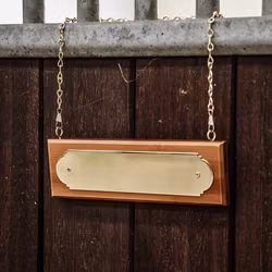 Grooming Delux Namnskylthängare