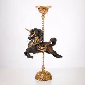 häst unicorn ljusstake