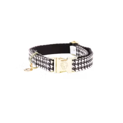 Kentucky hundhalsband Pied-de-Poule-mönstret