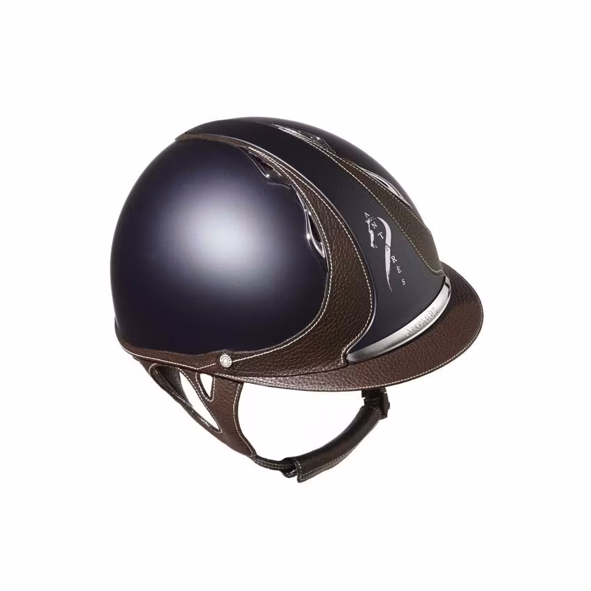 Antares ridhjälm Galaxy blå/brun