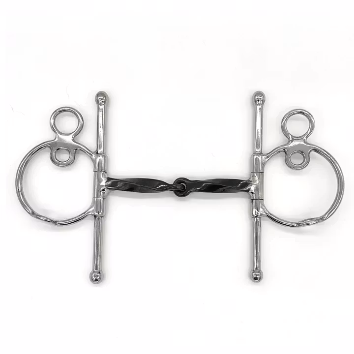 AJR Twisted Sweet Iron Full Cheek Reverse Curb Gag