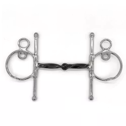 AJR Twisted Sweet Iron Full Cheek Reverse Curb Gag