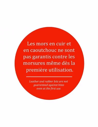 JumpIn Läderbett Rund 20mm