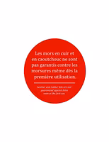 JumpIn 3ring, tredelat läderklätt, 20mm tjockt