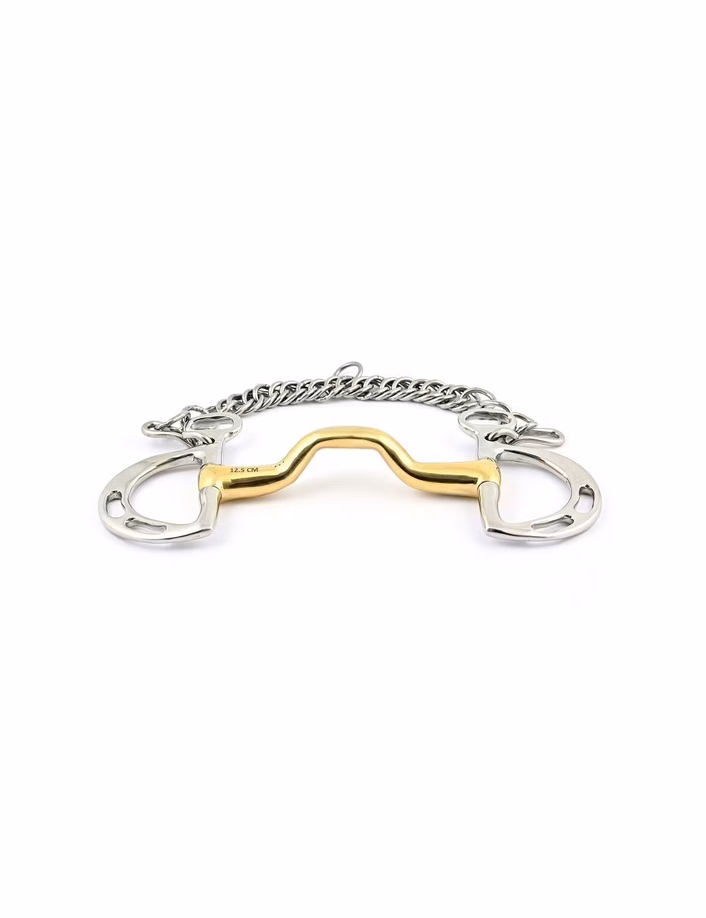 JumpIn Kimberwick rakt med port, 17mm tjockt