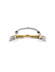 JumpIn Baby Pelham, rakt med tungfrihet, 17mm tjockt 45mm skänkel