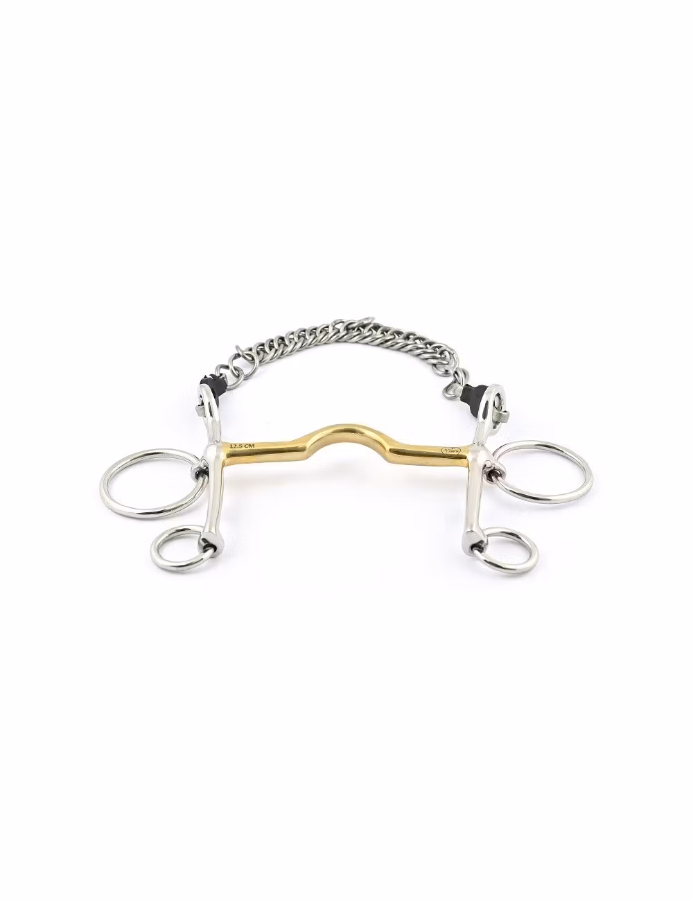 JumpIn Pelham Curb, rakt med tungfrihet, 11mm tjockt 70mm skänkel