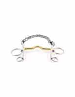 JumpIn Pelham Curb, rakt med tungfrihet, 11mm tjockt 70mm skänkel