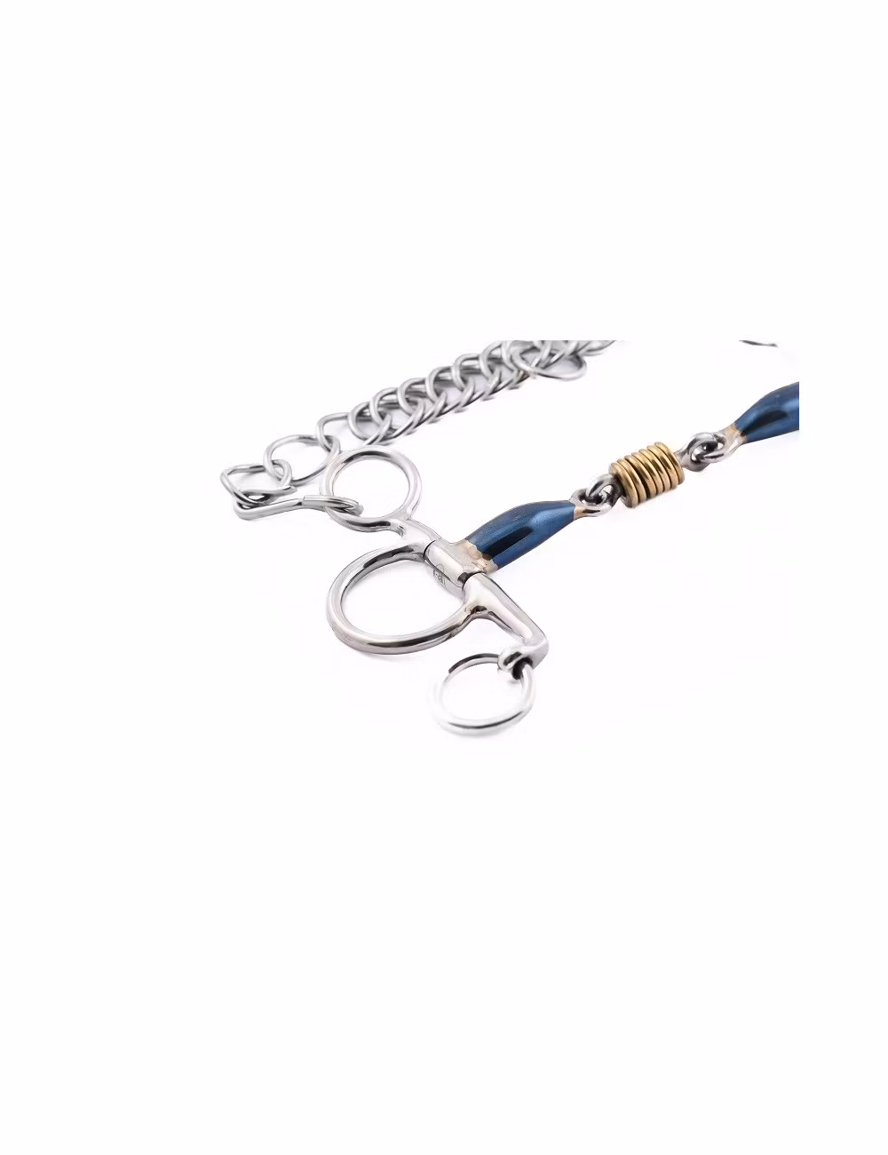 JumpIn Baby Pelham "Blue Steel" tredelat med kopparringar, 16mm tjockt 45mm skänkel