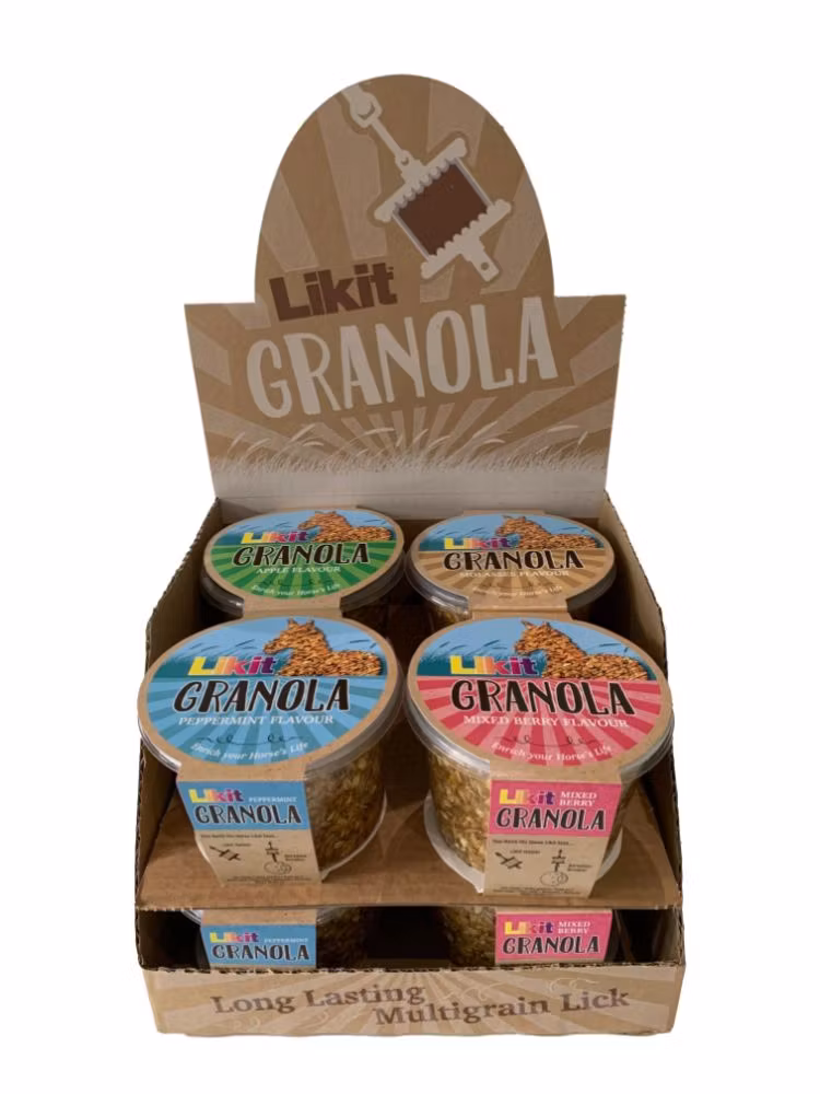 LIKIT GRANOLA SLICKSTEN 550G (MED HÅL)