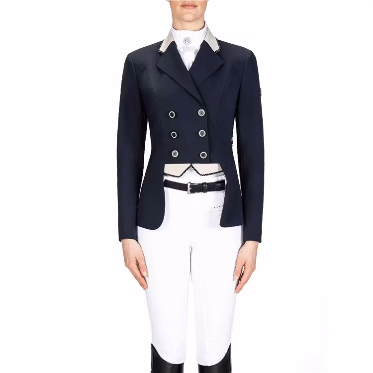 Equiline Blum dubbelknäppt damkavaj