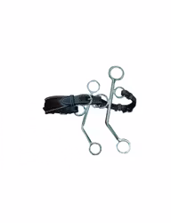 JumpIn Hackarmore, långa skänklar, lädernosdel