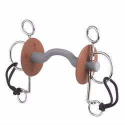 Beris Pelham w hooks Tongue port, Lång skänkel