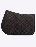 CT Comic Book Diamond Quilted Velvet Jumping Sadel Pad