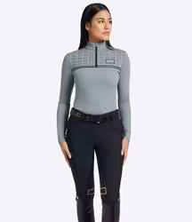 RG Jersey Fleece L/S Print Logo Training Zip