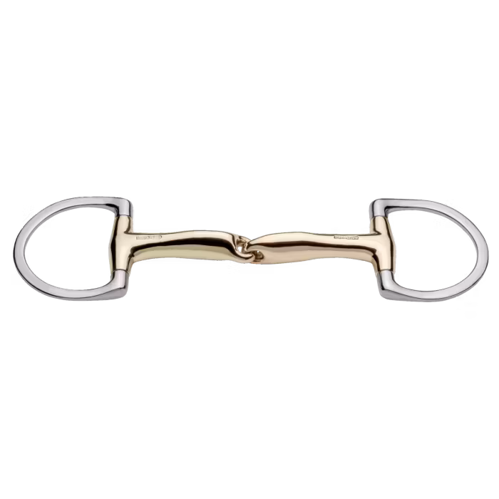 novocontact Eggbutt bit with D-shaped rings 16 mm single jointed - Sensogan