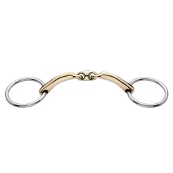 novocontact bradoon 14 mm double jointed - Sensogan