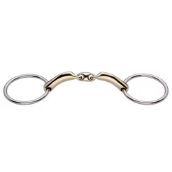 novocontact Loose Ring snaffle 14 mm double jointed - Sensogan
