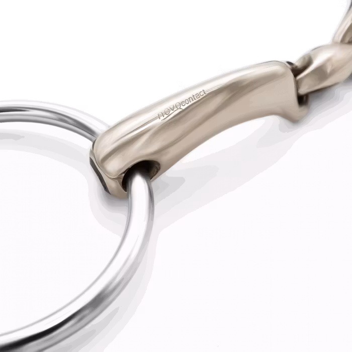 novocontact Loose Ring snaffle 14 mm double jointed - Sensogan