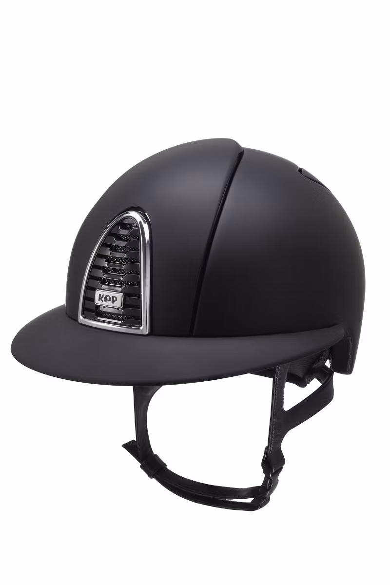 Cromo 2.0 Textile black: ram krom, rutnät svart, polo