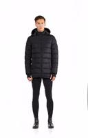 Ego7 Odina Vadderad Parka Herr Med Huva