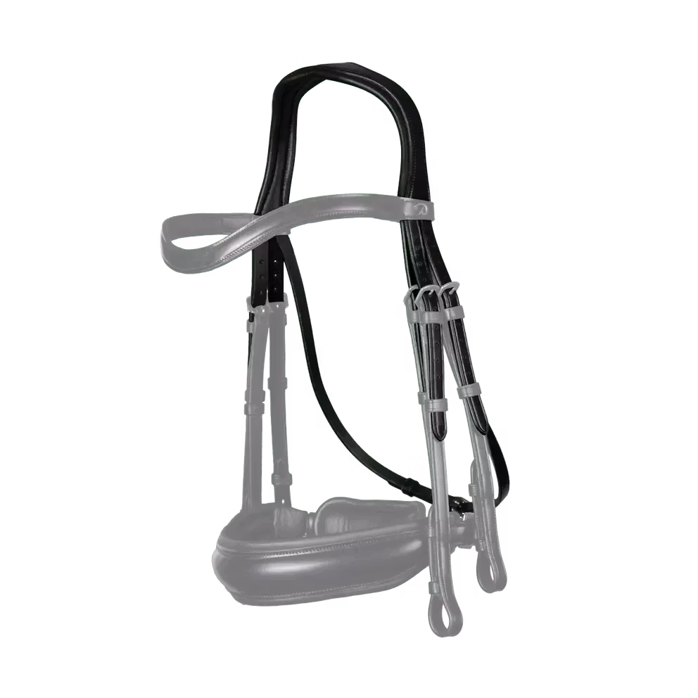 Dyon Headpiece med dubbelt träns "Dressyr"