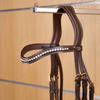 Dyon Vit Swarovski V-formad pannband D