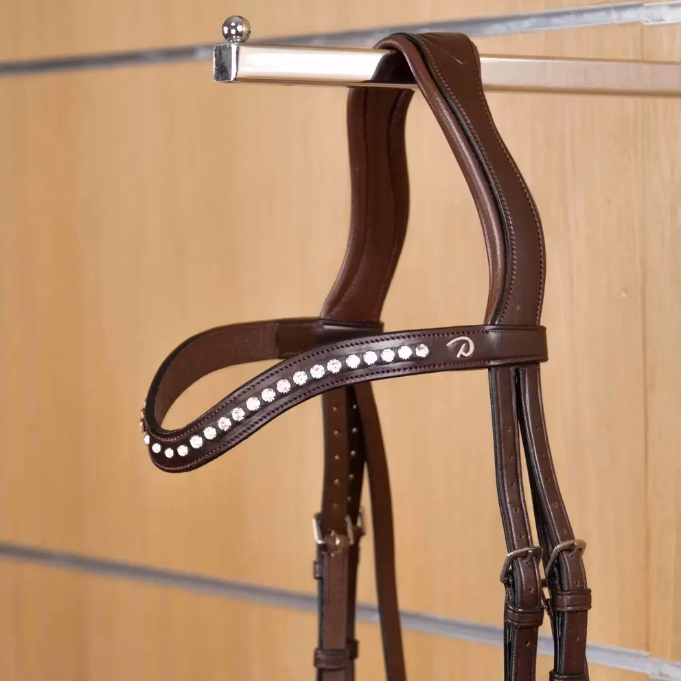 Dyon Vit Swarovski V-formad pannband N