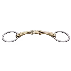 Dynamic RS bradoon 14 mm double jointed