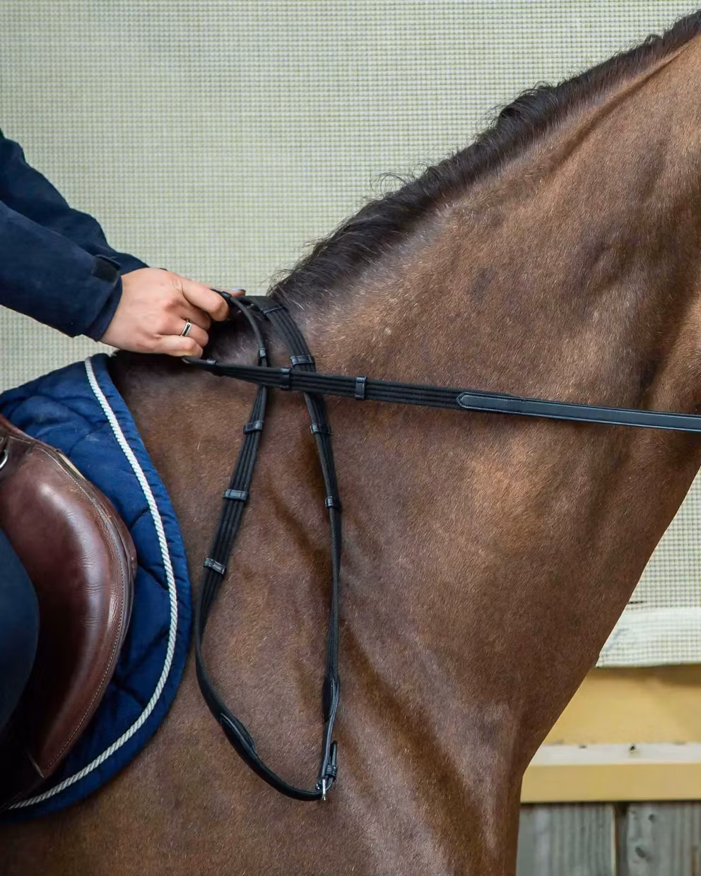 Dyon Vävribbstygel 16mm utan martingal-stop N