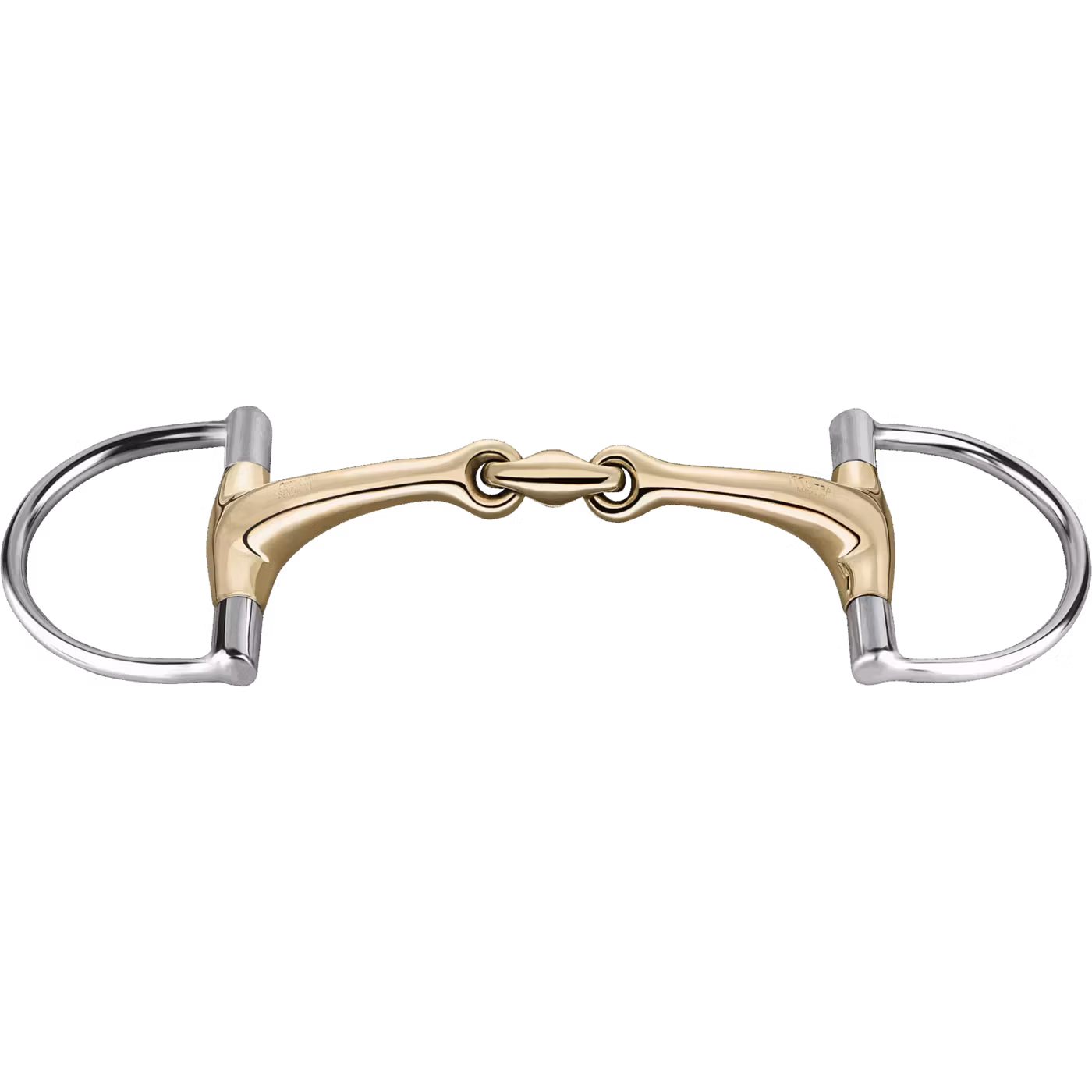 Dynamic RS - Hunter Jumper D-Ring, 14 mm double jointed