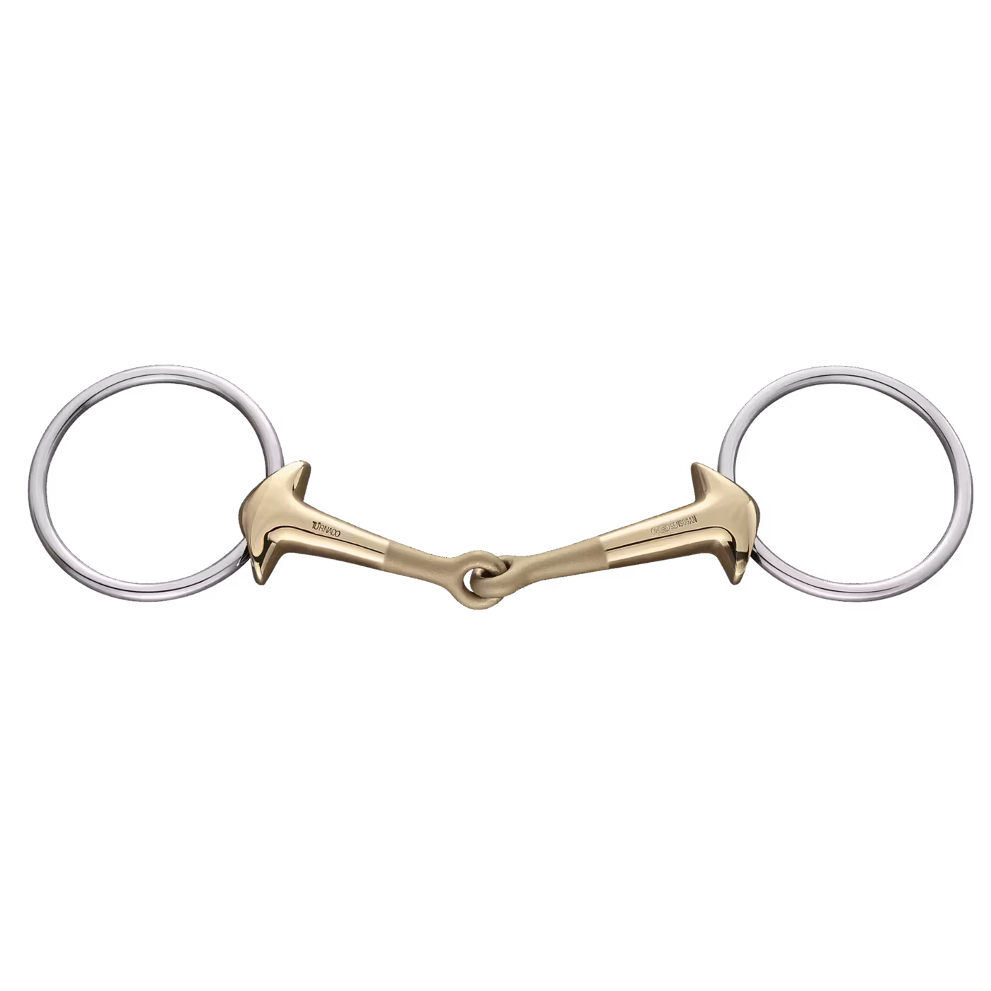 TURNADO 2-TYPE 16 mm Eggbutt bit with loose rings