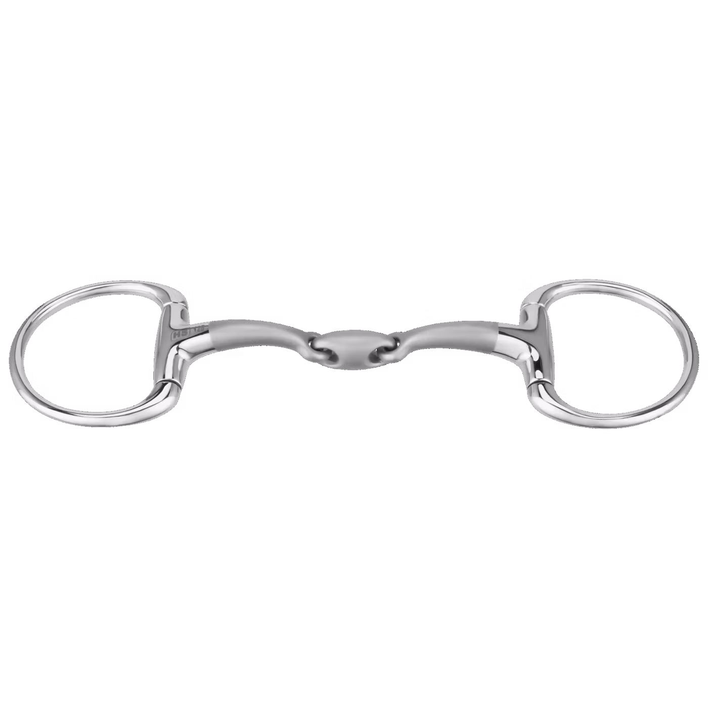 SATINOX Eggbutt bit 14 mm double jointed - Stainless steel