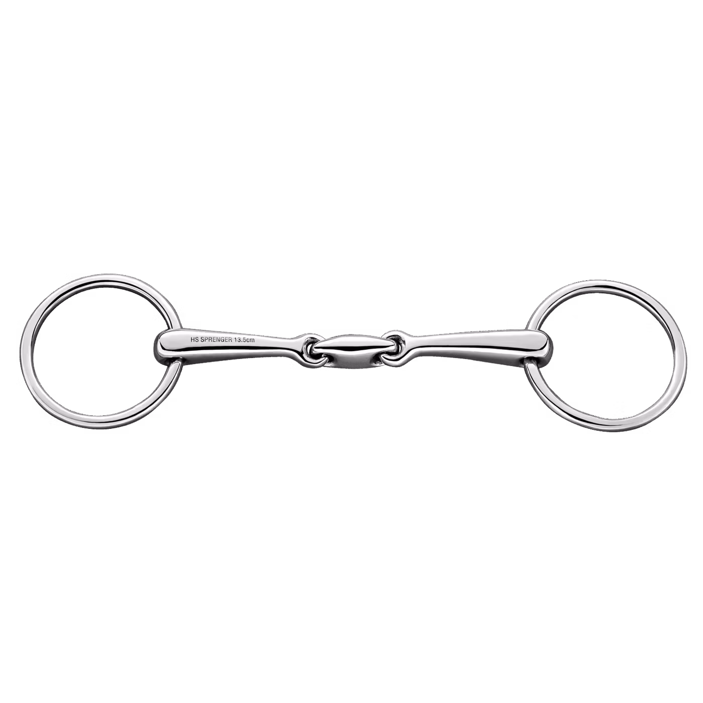 MAX-Control bradoon 12 mm with locking mechanism - Stainless steel