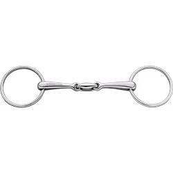 MAX-Control bradoon 12 mm with locking mechanism - Stainless steel