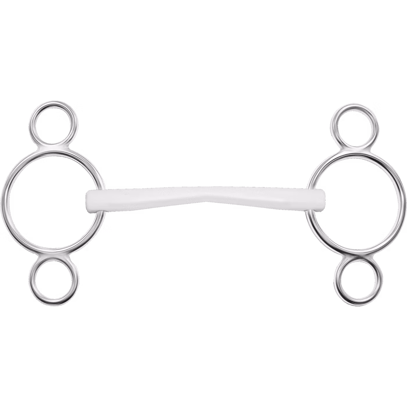 Duo 3-Ring "Vienna" 16 mm with dual function - Plastic white